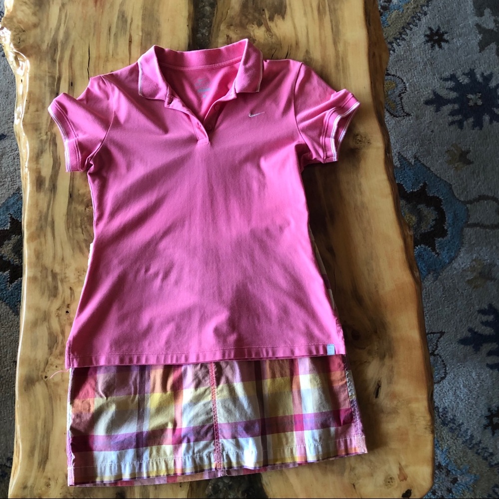 Golf Set, Nike polo and Sonoma skirt